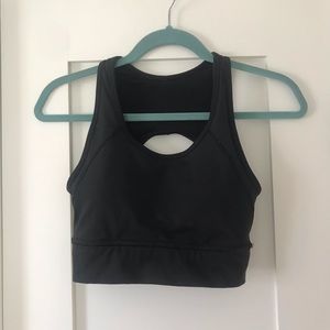 Black Athleta sports bra size small